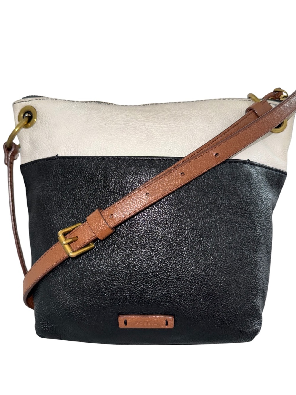 Fossil Vintage Leather X-body Bag
